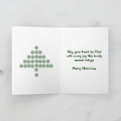 Christmas Card For Grandson Feestdagen Kaart (Binnen)