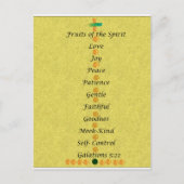 Christmas card- fruits of the spirit feestdagenkaart (Voorkant)