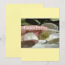 christmas card --Goodness Feestdagenkaart