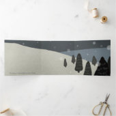 Christmas card: Happy reindeers 三つ折りクリスマスカー Drieluik Wenskaart (Binnen)