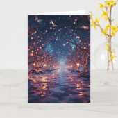 Christmas Card - Hope and Peace Kaart (Gele Bloem)