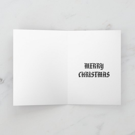 Christmas card kaart (Binnen)