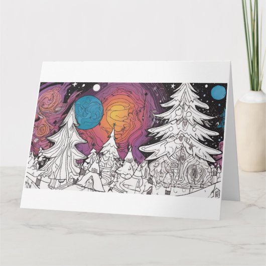 Christmas Card Kaart (Voorkant)