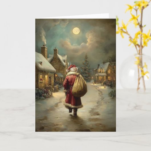 Christmas Card Kaart (Gele Bloem)