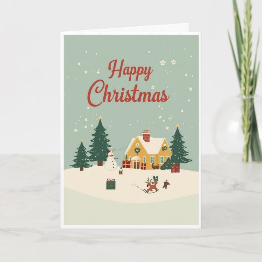 Christmas card kaart (Voorkant)