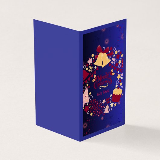 Christmas Card Kaart (Buitenkant)