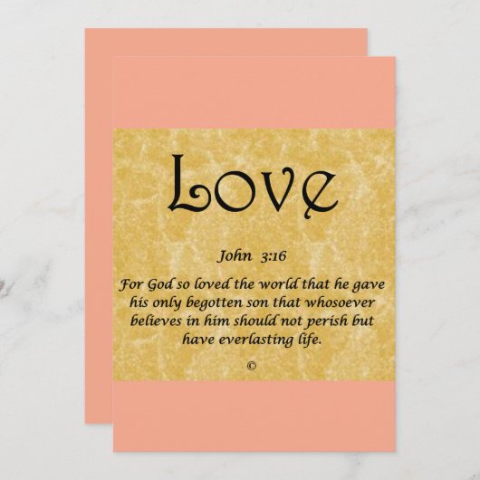 christmas card ---love feestdagenkaart (Voorkant / Achterkant)