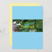 Christmas card patience feestdagenkaart (Voorkant / Achterkant)