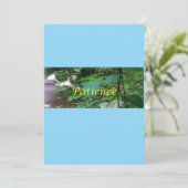 Christmas card patience feestdagenkaart (Staand voorkant)