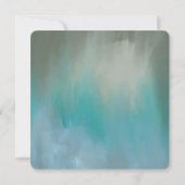 Christmas card - reflection - by Monika Marzec Notitiekaartje (Achterkant)