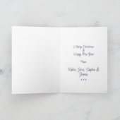 Christmas Card - Scandinavian Christmas Tree Feestdagen Kaart (Binnen)