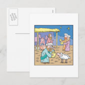 Christmas Card The Three Wise Kings Feestdagenkaart (Voorkant / Achterkant)