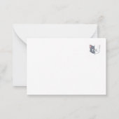  Christmas Card – Tom & Luna Holiday Lights Scene Notitiekaartje (Achterkant)