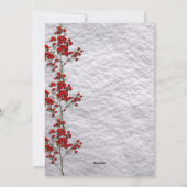 Christmas Card With a Smiling and Happy Baby. Feestdagenkaart (Achterkant)