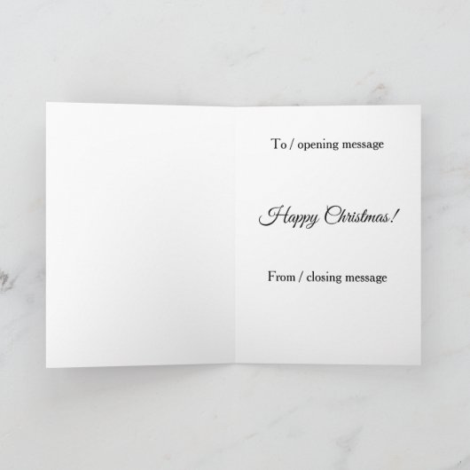 Christmas card with Santa and dumper full of gifts Kaart (Binnen)