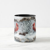 Christmas Cardinal Mug Mok (Midden)