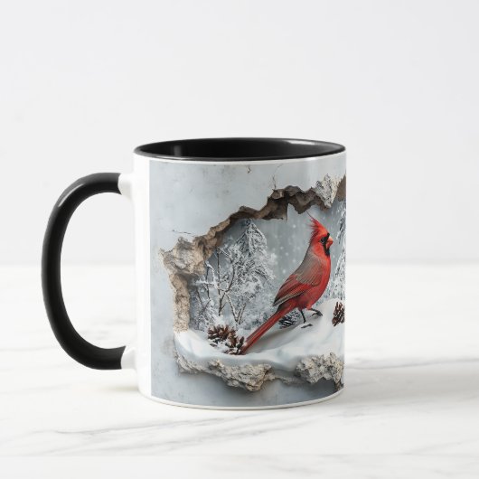 Christmas Cardinal Mug Mok (Links)