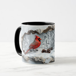 Christmas Cardinal Mug Mok