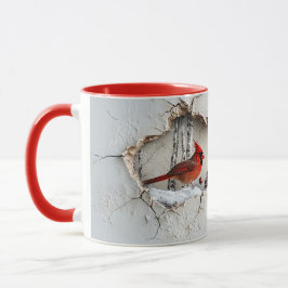 Christmas Cardinal Mug Mok