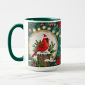 Christmas Cardinal Mug | Red Bird Holiday Coffee Mok (Links)