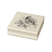 Christmas Cardinal Rubberstempel (Stempel)