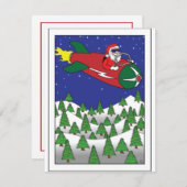 CHRISTMAS CARDS -1 FEESTDAGENKAART (Voorkant / Achterkant)