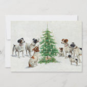 Christmas | Carl Reichert Feestdagenkaart (Voorkant)