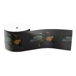 Christmas Carol "Bob Cratchit and Tiny Tim Grosgrain Lint