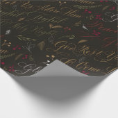 Christmas Carol Botanicals Cadeaupapier (Hoek)