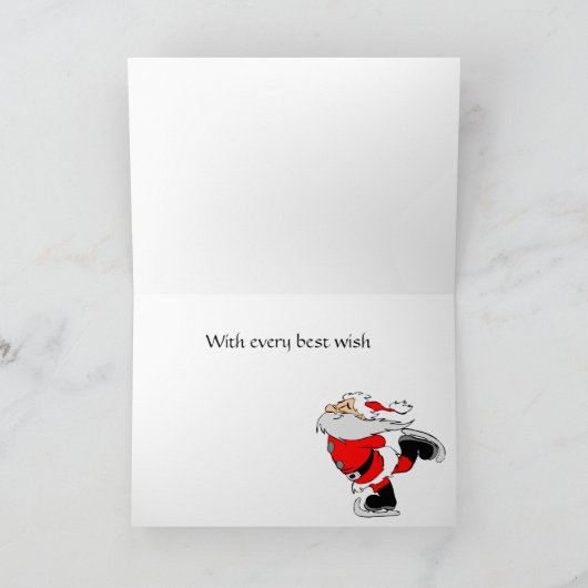 Christmas Carol, Frontispice uit de eerste editie Feestdagen Kaart (Binnen)