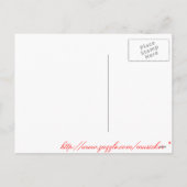 Christmas Carol: "Vrolijke oude kerstman" Feestdagenkaart (Achterkant)