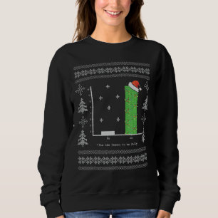 Christmas Carol Wiskunde Bar Graph Ugly Christmas Trui