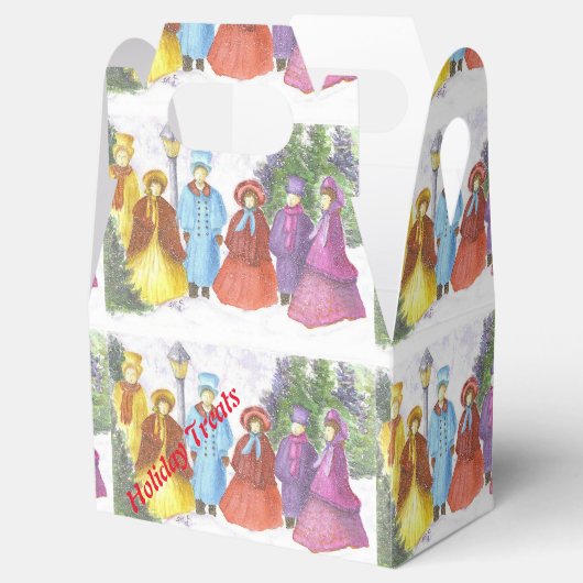 CHRISTMAS CAROLERS BEDANKDOOSJES (Geopend)