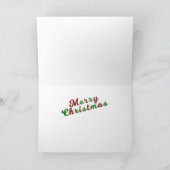 Christmas Caroling Cats Kaart (Binnen)