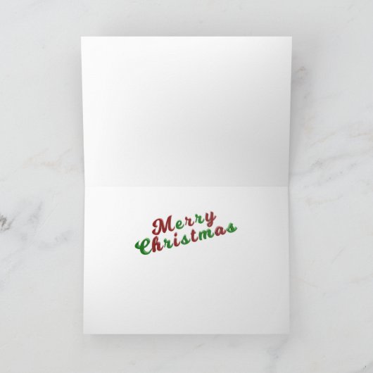 Christmas Caroling Cats Kaart (Binnen)