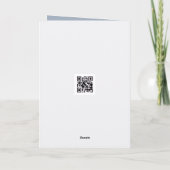 Christmas Caroling Dogs In Snowflakes Kaart (Achterkant)