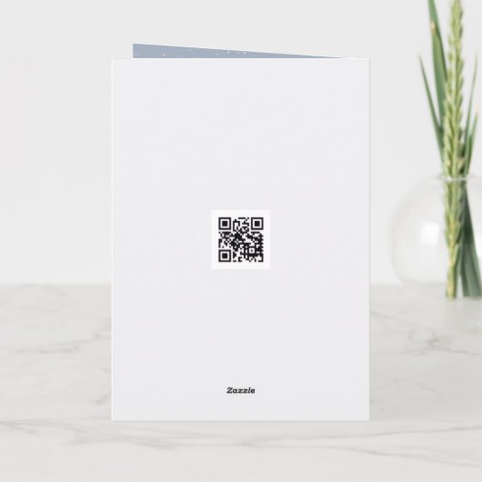 Christmas Caroling Dogs In Snowflakes Kaart (Achterkant)