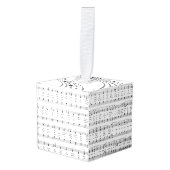 Christmas Carols Bladmuziek Decoratie (Voorkant hoekig)