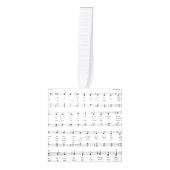 Christmas Carols Bladmuziek Decoratie (Voorkant)