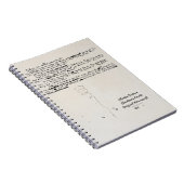 CHRISTMAS CAROLS CHARLES DICKENS MANUSCRIPT NOTITIEBOEK (Rechterzijde)