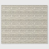 Christmas Carols, Holiday Wrapping Paper Cadeaupapier (Vlak)