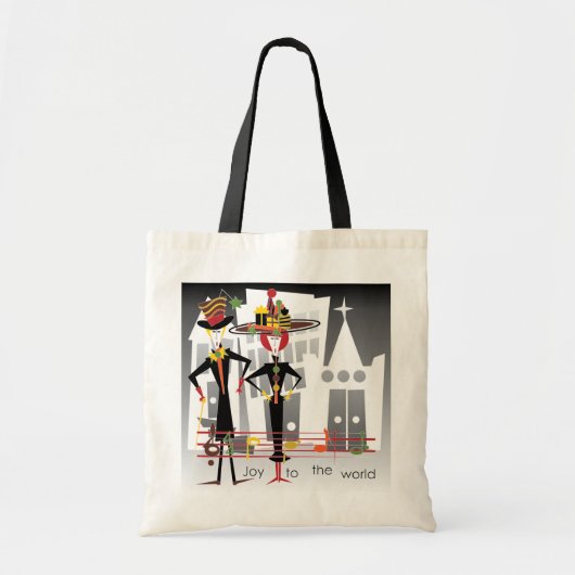 Christmas Carols Joy Bag Tote Bag (Voorkant)