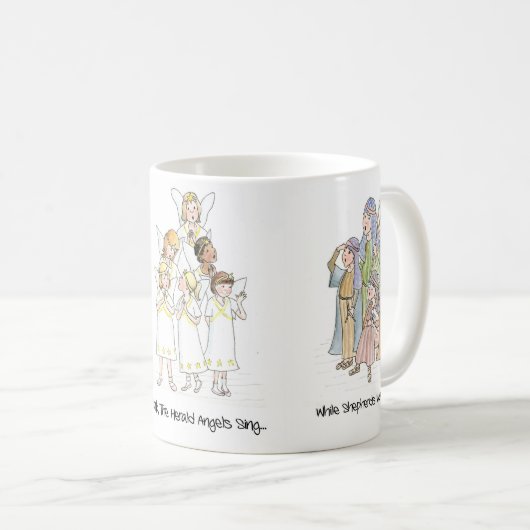 Christmas Carols Ringer Mok (Voorkant rechts)