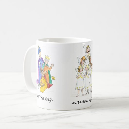 Christmas Carols Ringer Mok (Voorkant links)