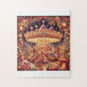 'Christmas Carousel Joy Puzzle, 11" x 14", 252 stu Legpuzzel (Verticaal)
