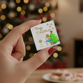 Christmas Cartoon Worm Custom Magneet