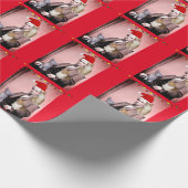 CHRISTMAS CAT ABRAHAM LINCOLN CATS WRAPPING PAPER CADEAUPAPIER (Hoek)