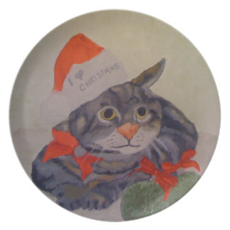 CHRISTMAS CAT-BORD BORD