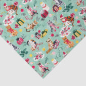 CHRISTMAS CAT CHAOS  TISSUEPAPIER (Detail)