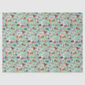 CHRISTMAS CAT CHAOS  TISSUEPAPIER (Voorkant)